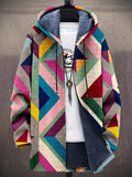 Adriana™ | Art-Inspired Hooded Cardigan
