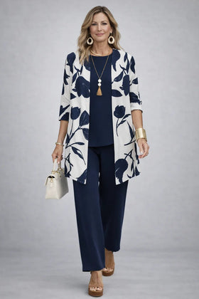 Blue & White