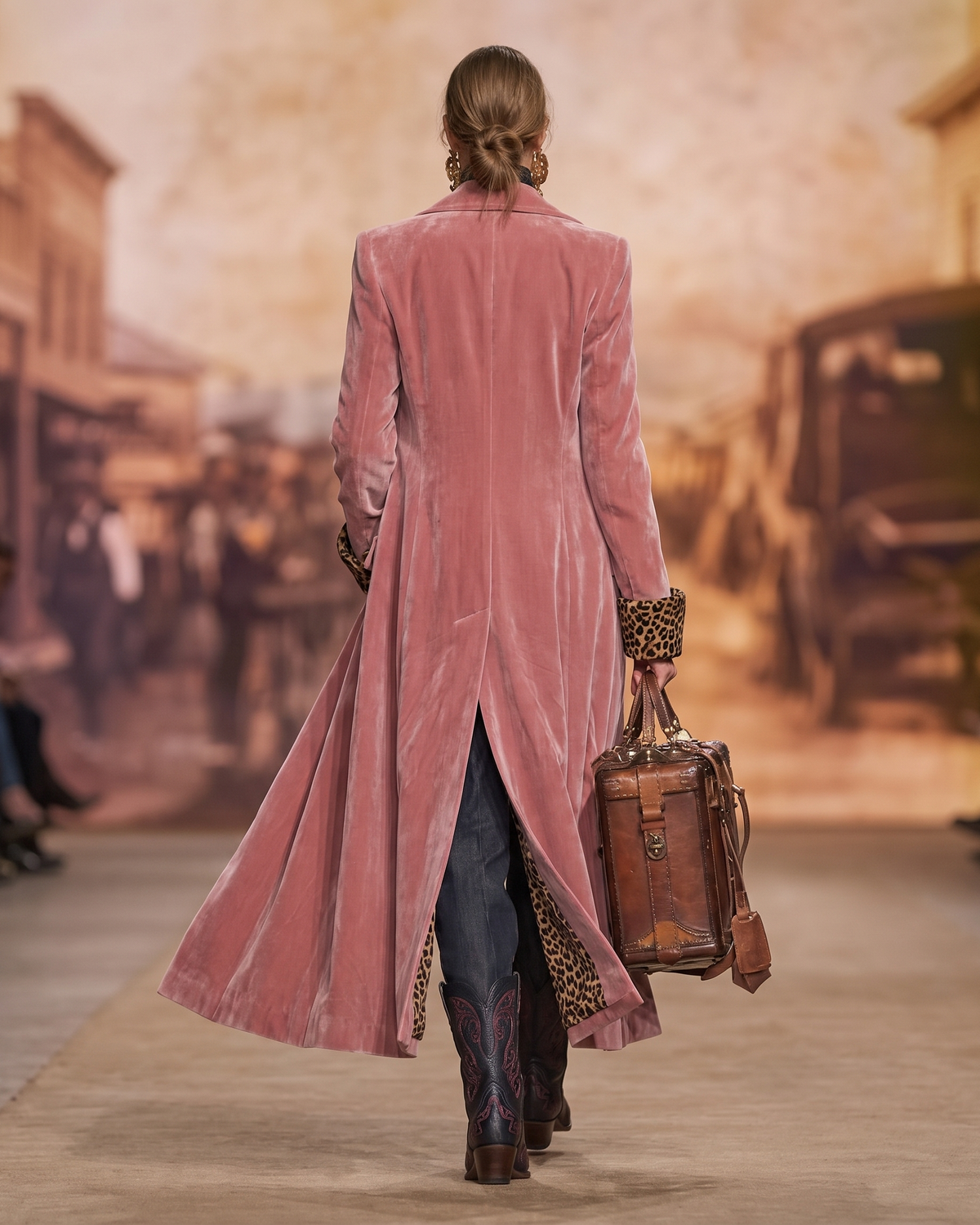 Ruth | Madison Velvet Tailored Coat